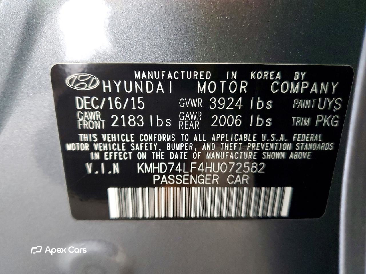 Hyundai Elantra 2017