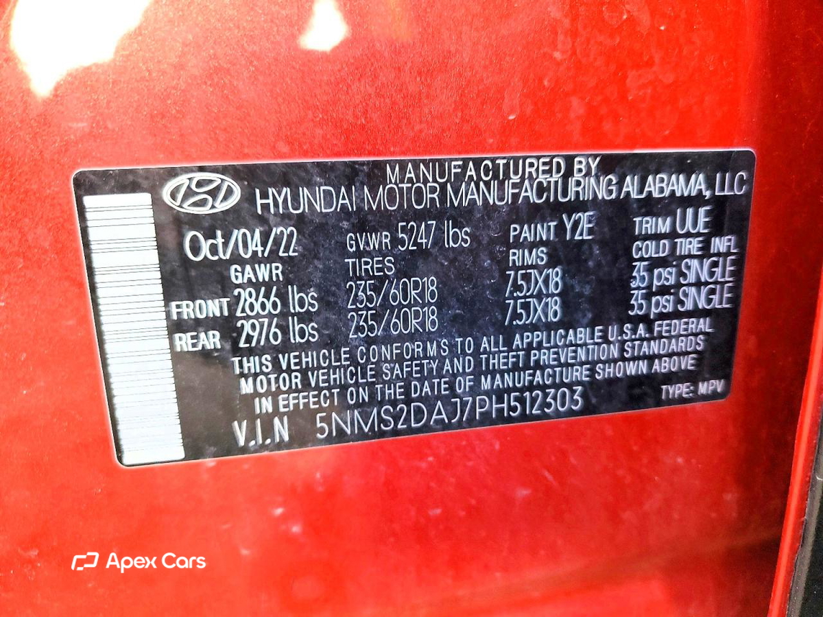 Hyundai Santa Fe 2023