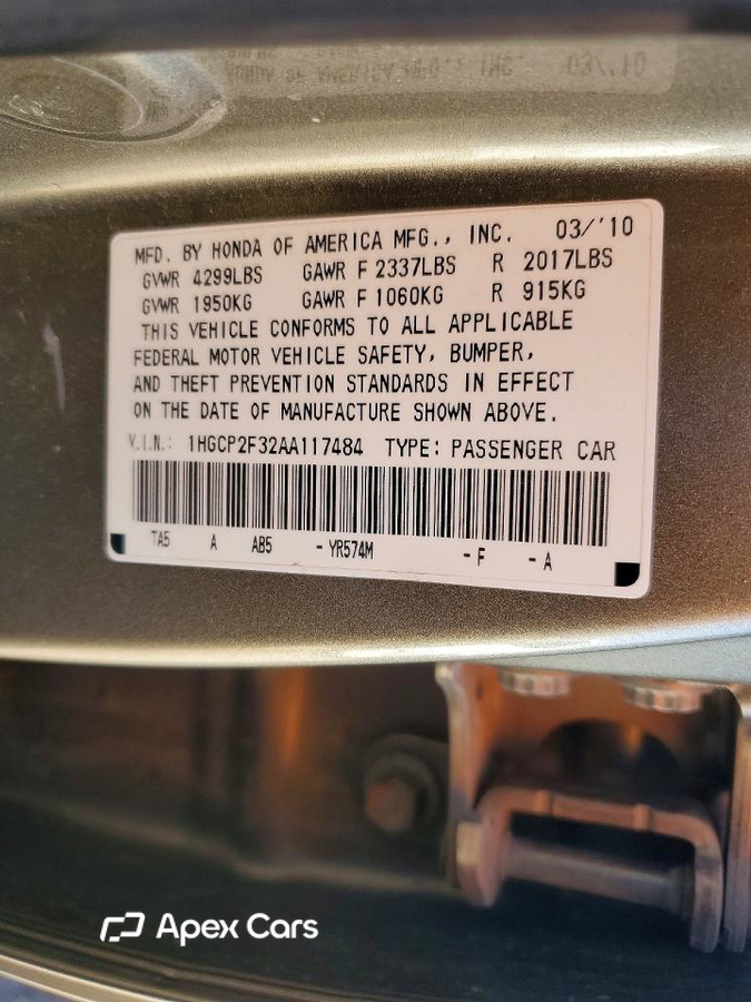 Honda Accord 2010
