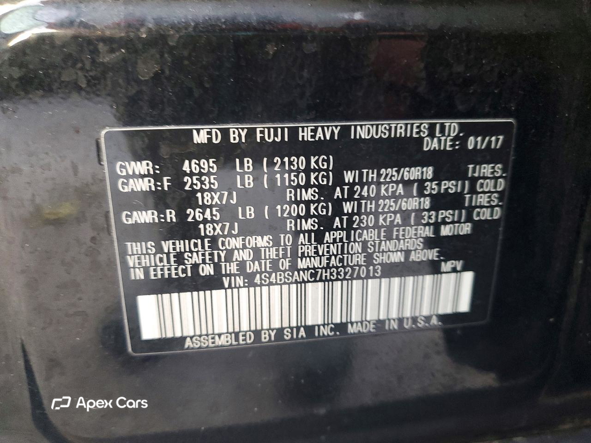 Subaru Outback 2017