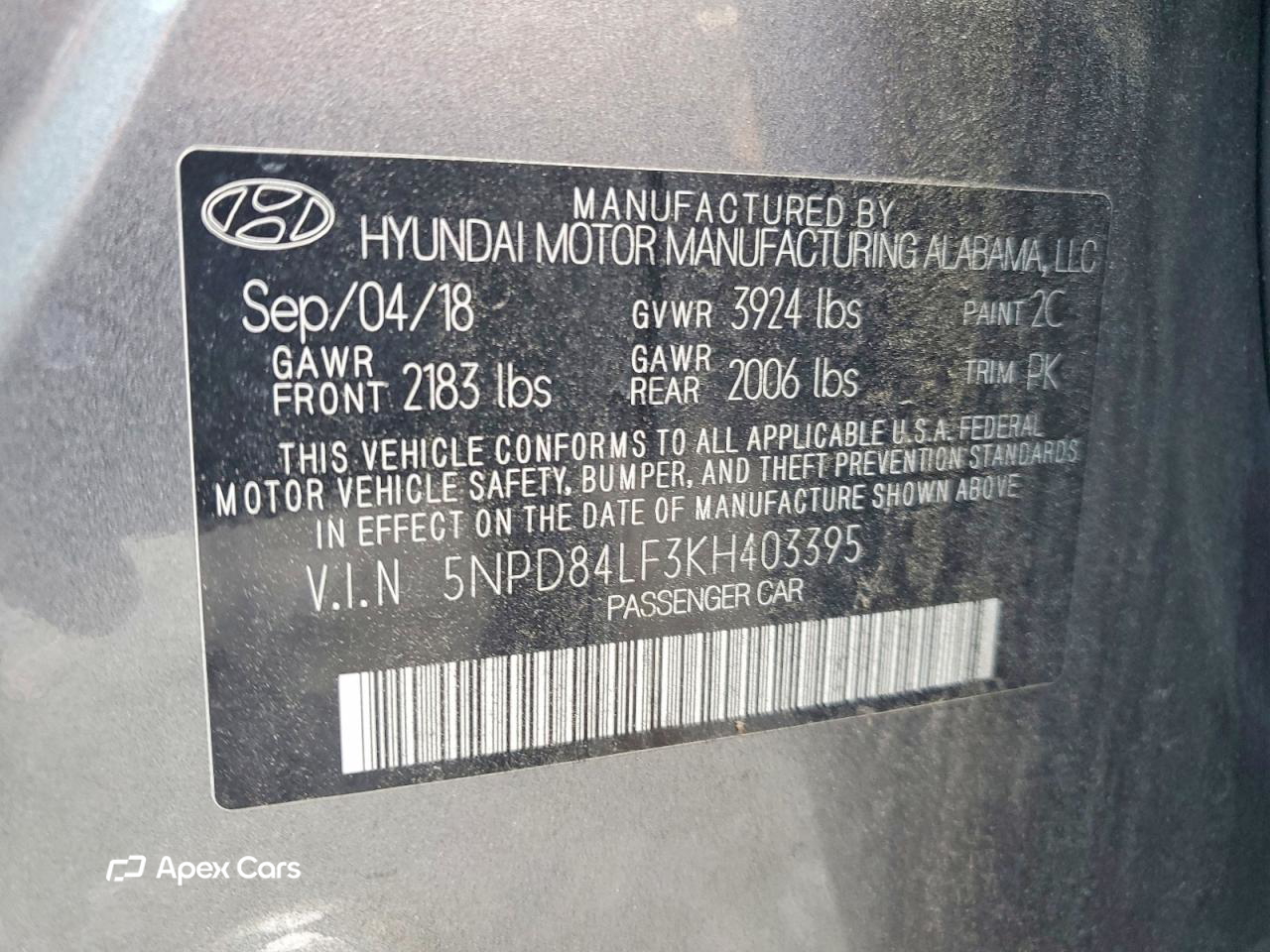 Hyundai Elantra 2019