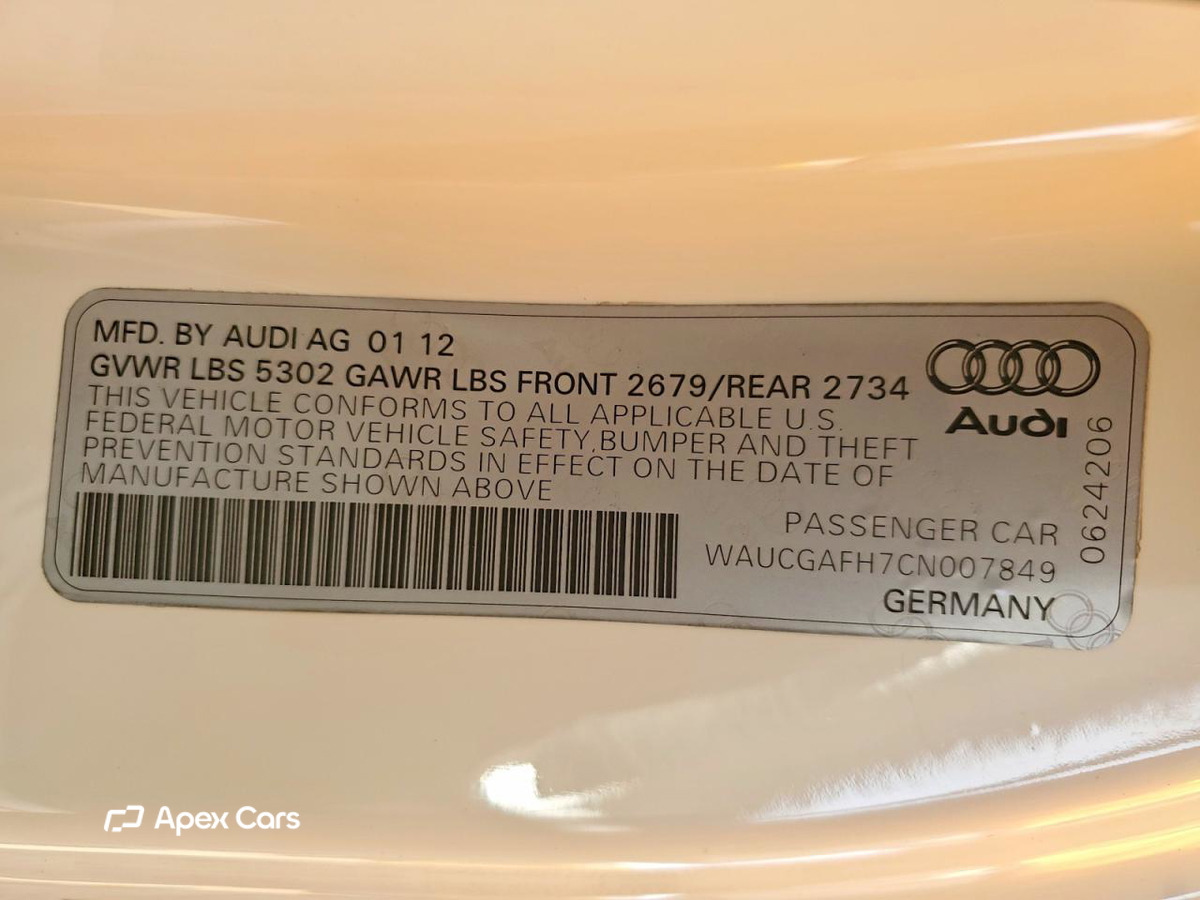 Audi RS5 2012