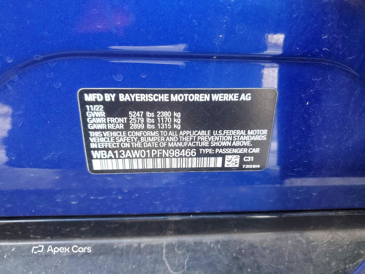BMW Series 4 2023