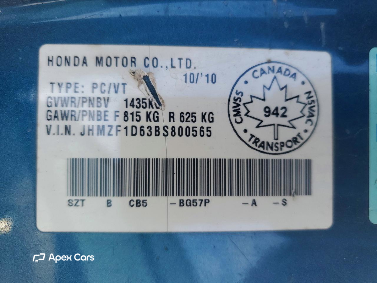 Honda CR-Z 2011