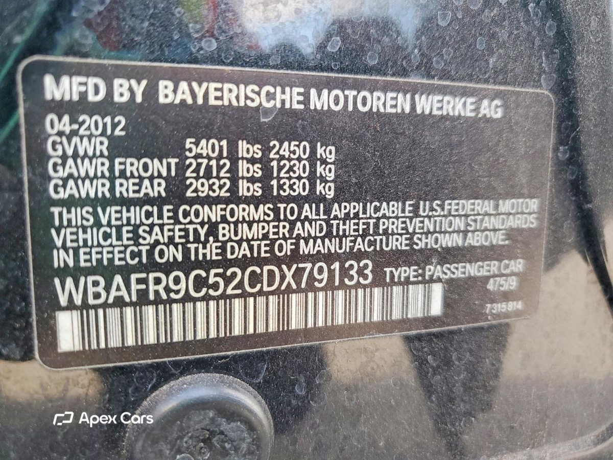 BMW Series 5 2012