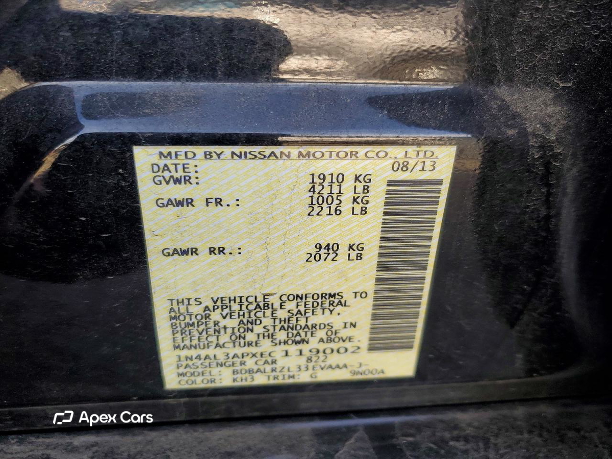 Nissan Altima 2014