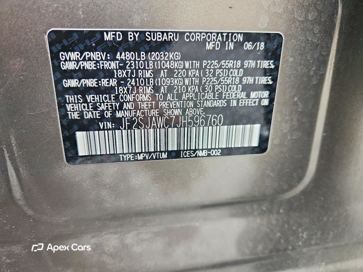 Subaru Forester 2018