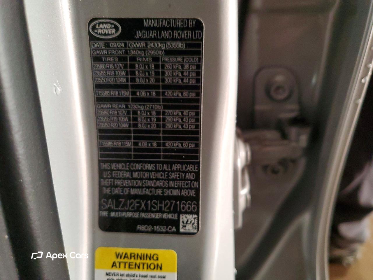 Land Rover Range Rover 2025