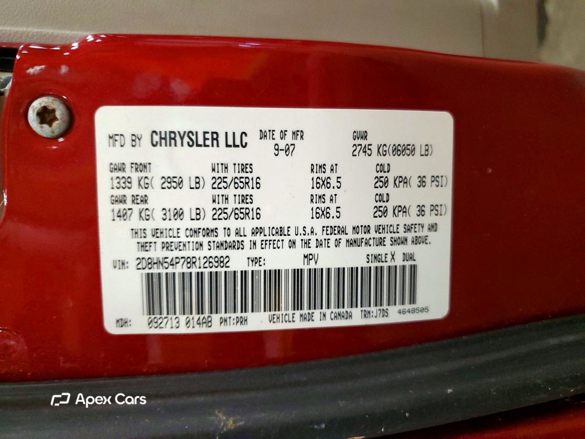 Dodge Caravan 2008