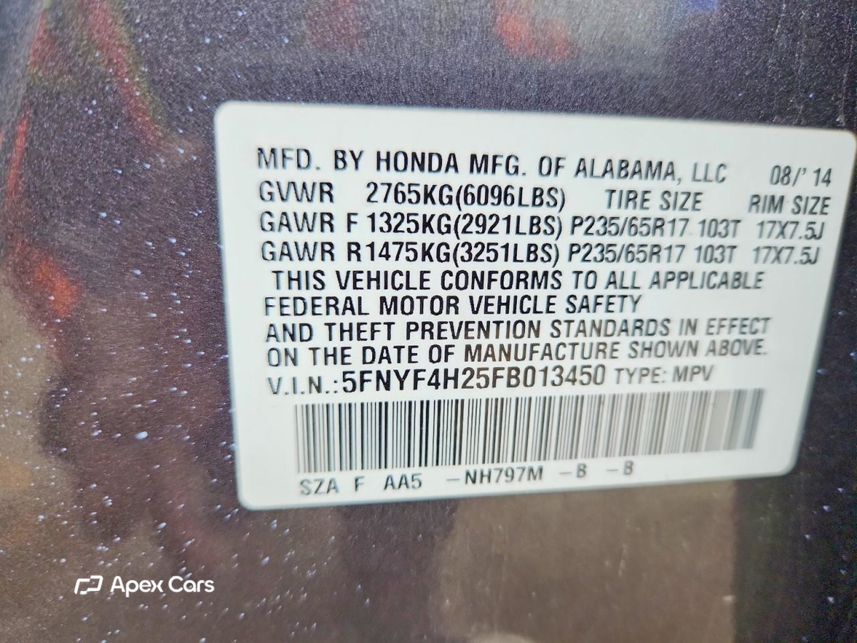 Honda Pilot 2015