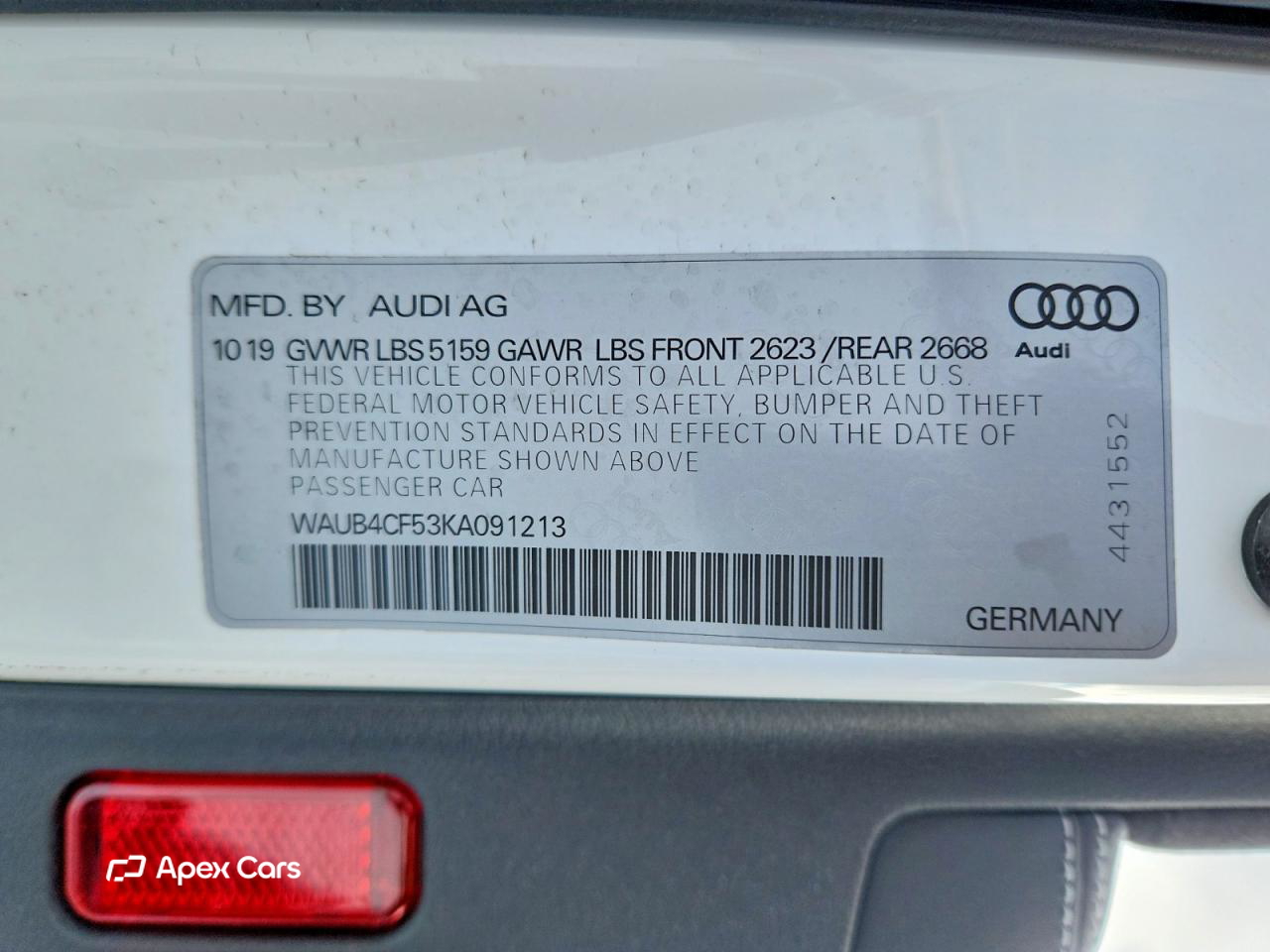 Audi RS5 2019
