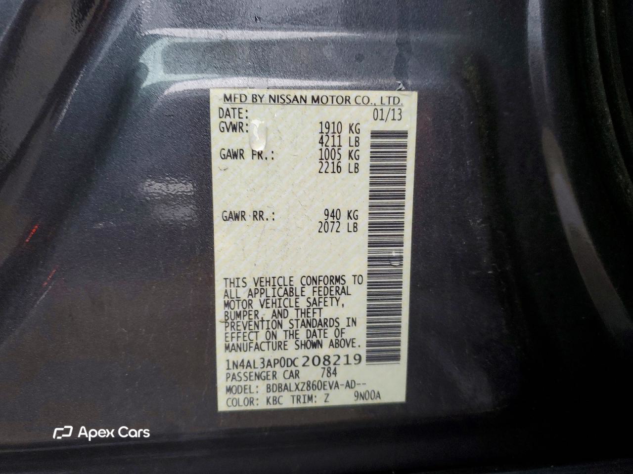 Nissan Altima 2013