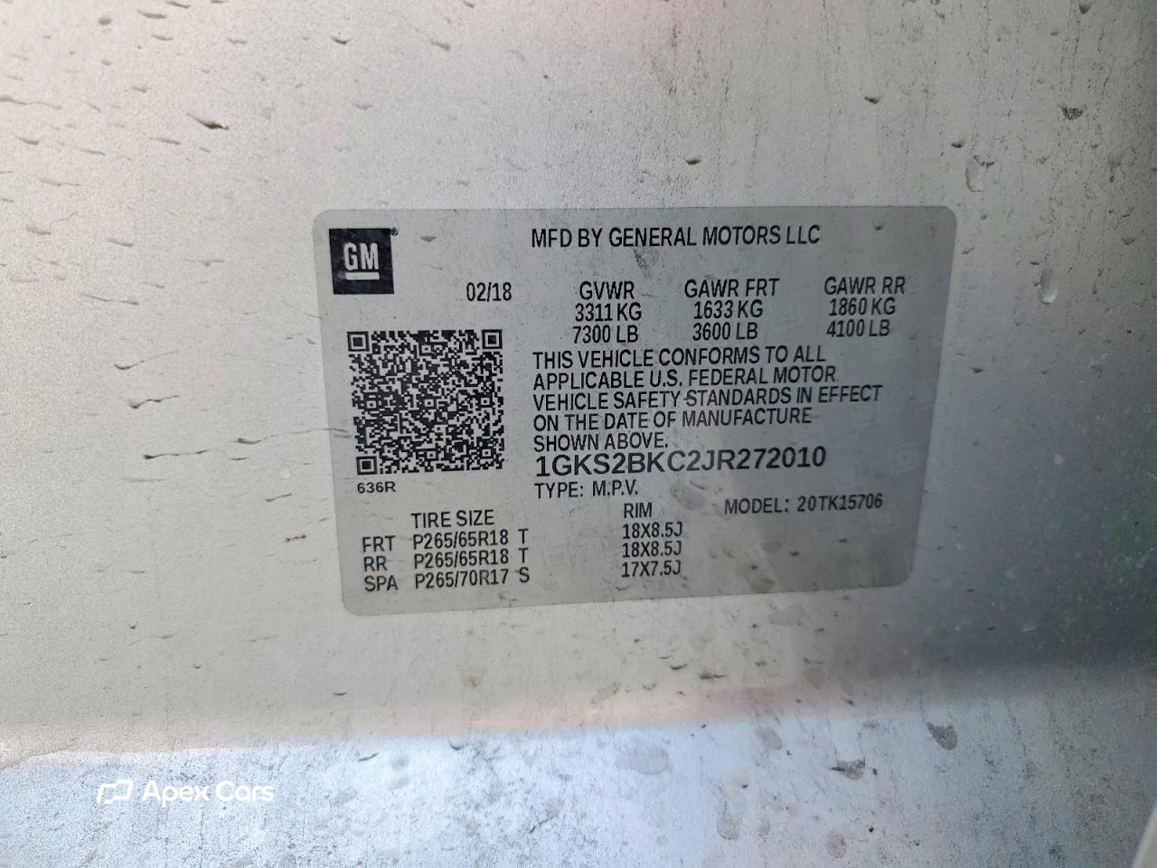 GMC Yukon 2018