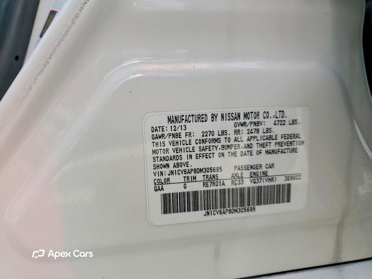 Infiniti G 2013