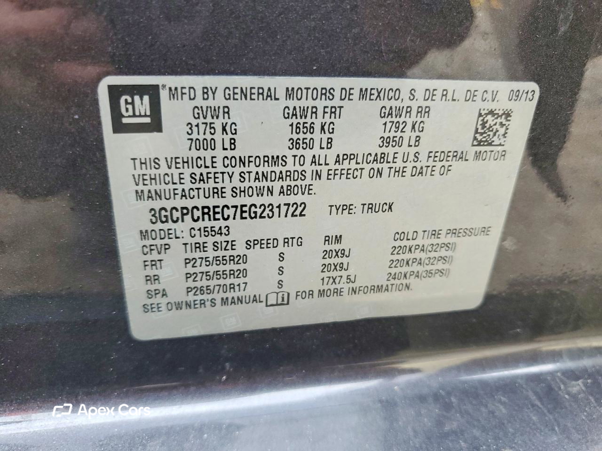 Chevrolet Silverado 2014