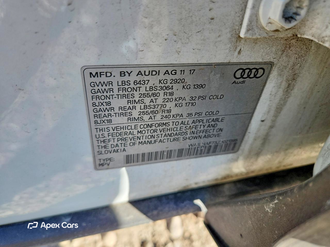 Audi Q7 2018