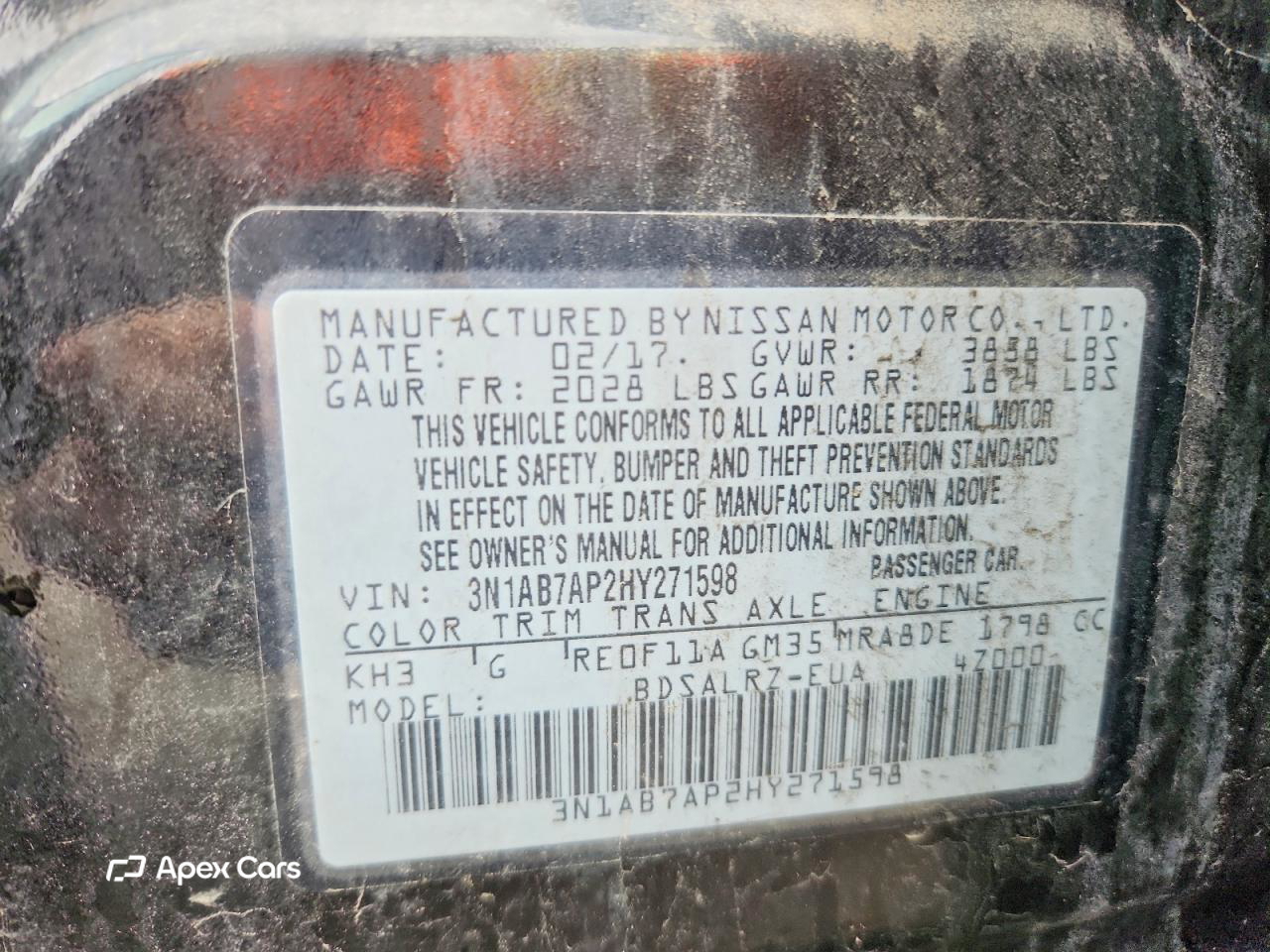 Nissan Sentra 2017