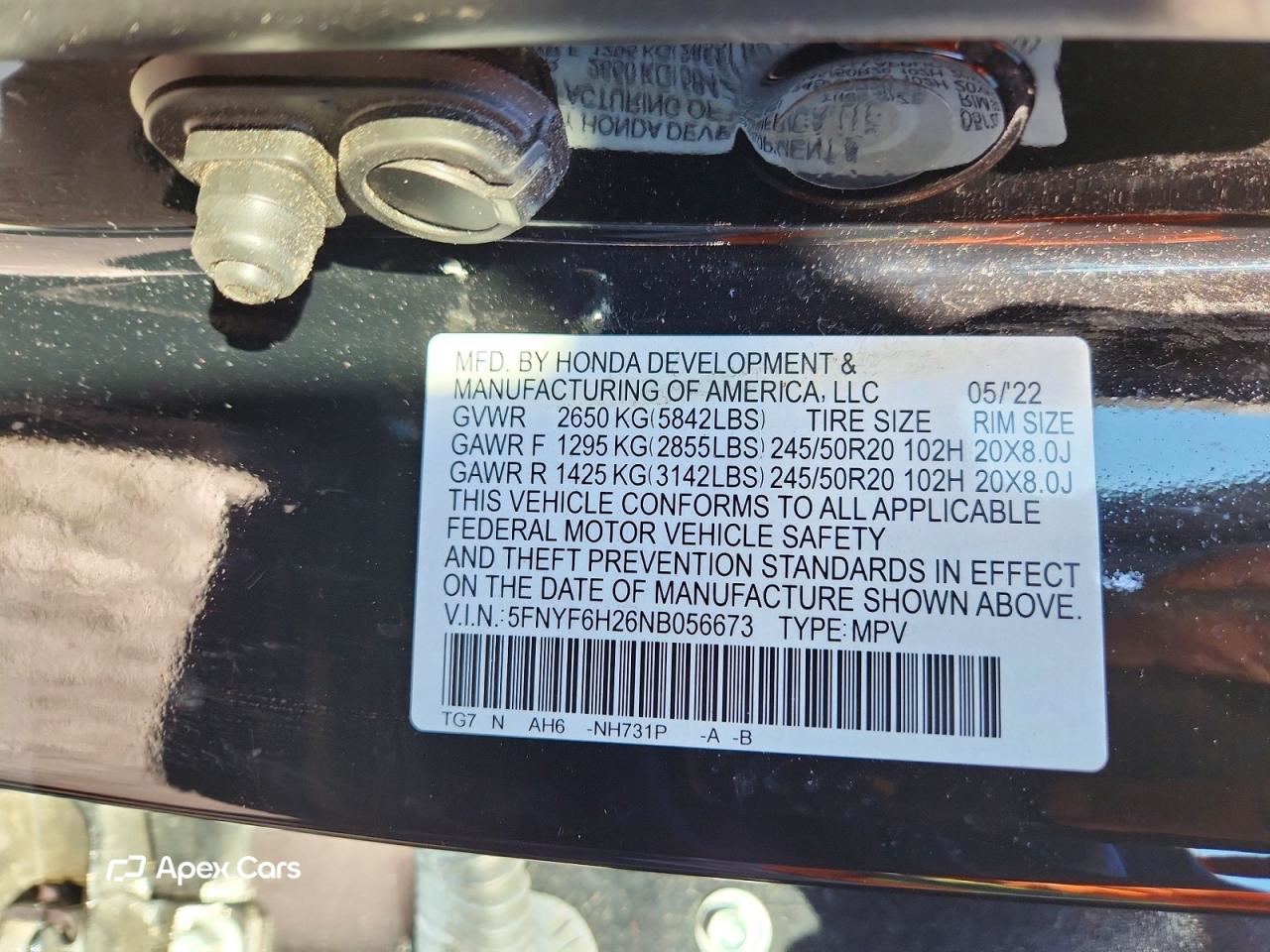 Honda Pilot 2022