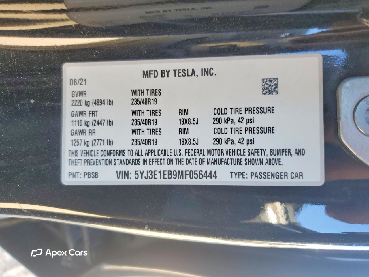 Tesla Model 3 2021