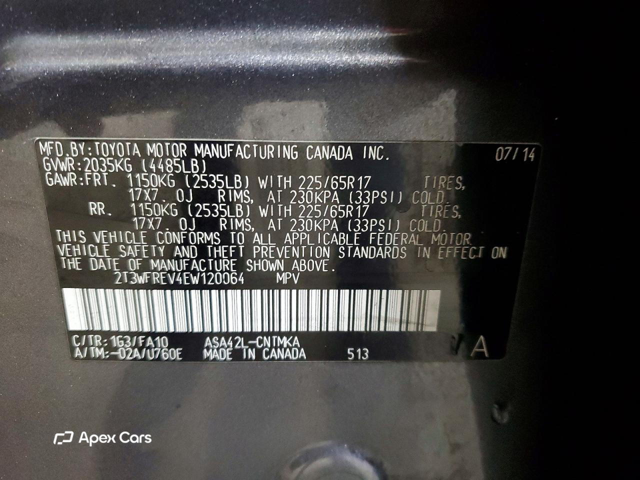 Toyota RAV 4 2014