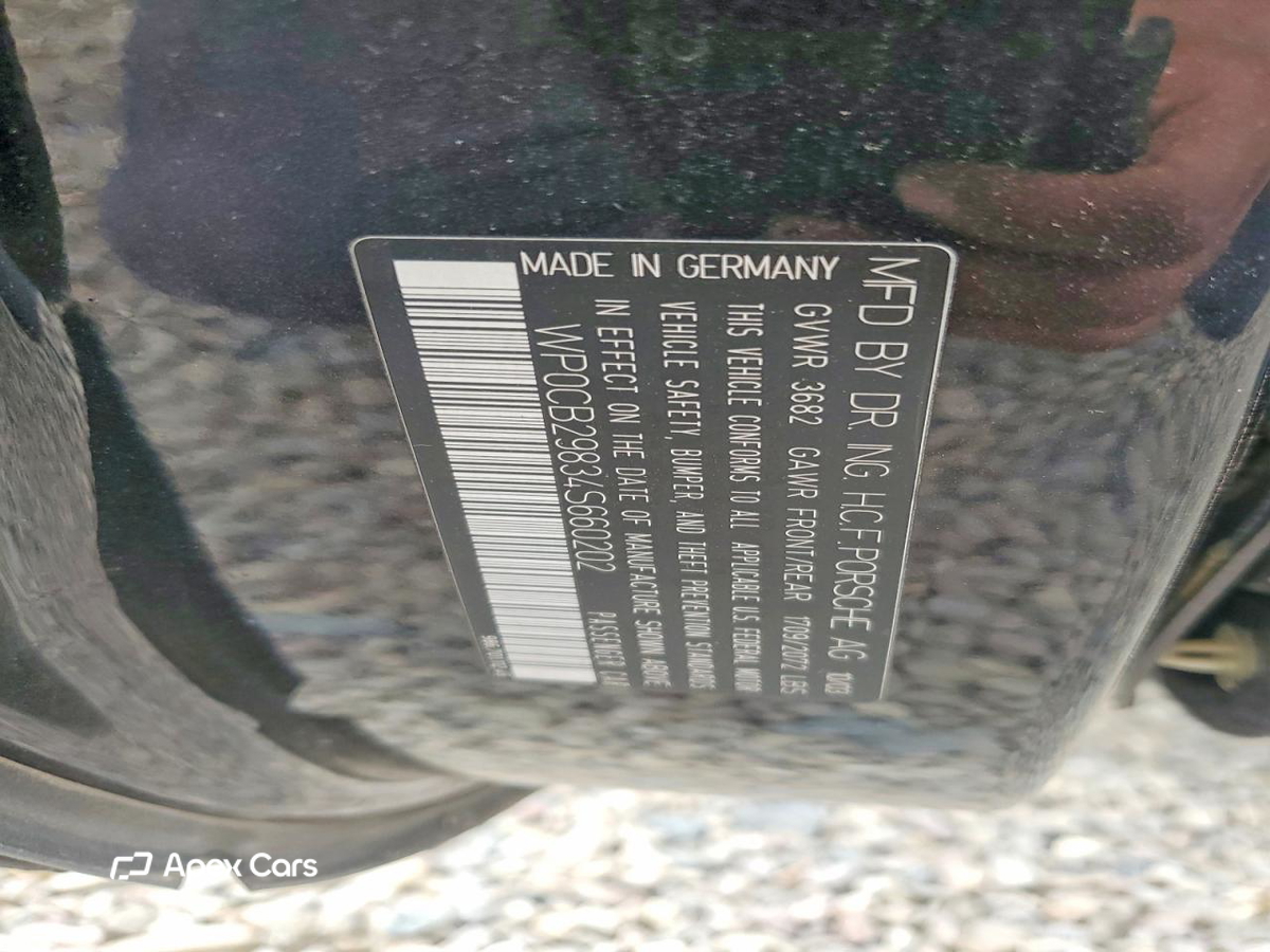 Porsche Boxster 2004