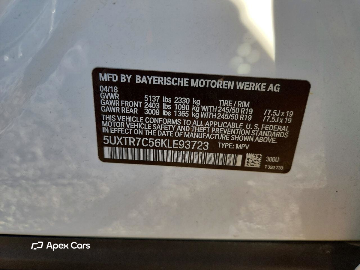 BMW X3 2019