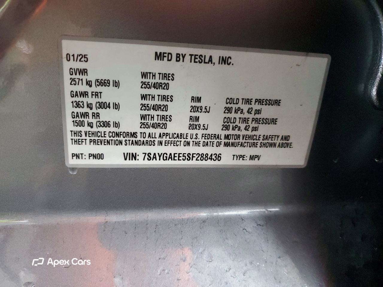Tesla Model Y 2025