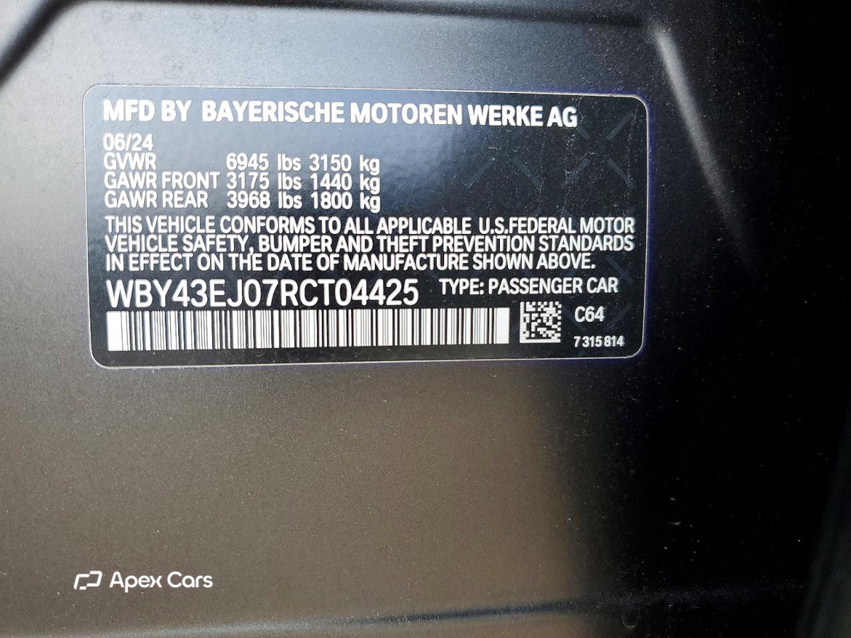 BMW i7 2024