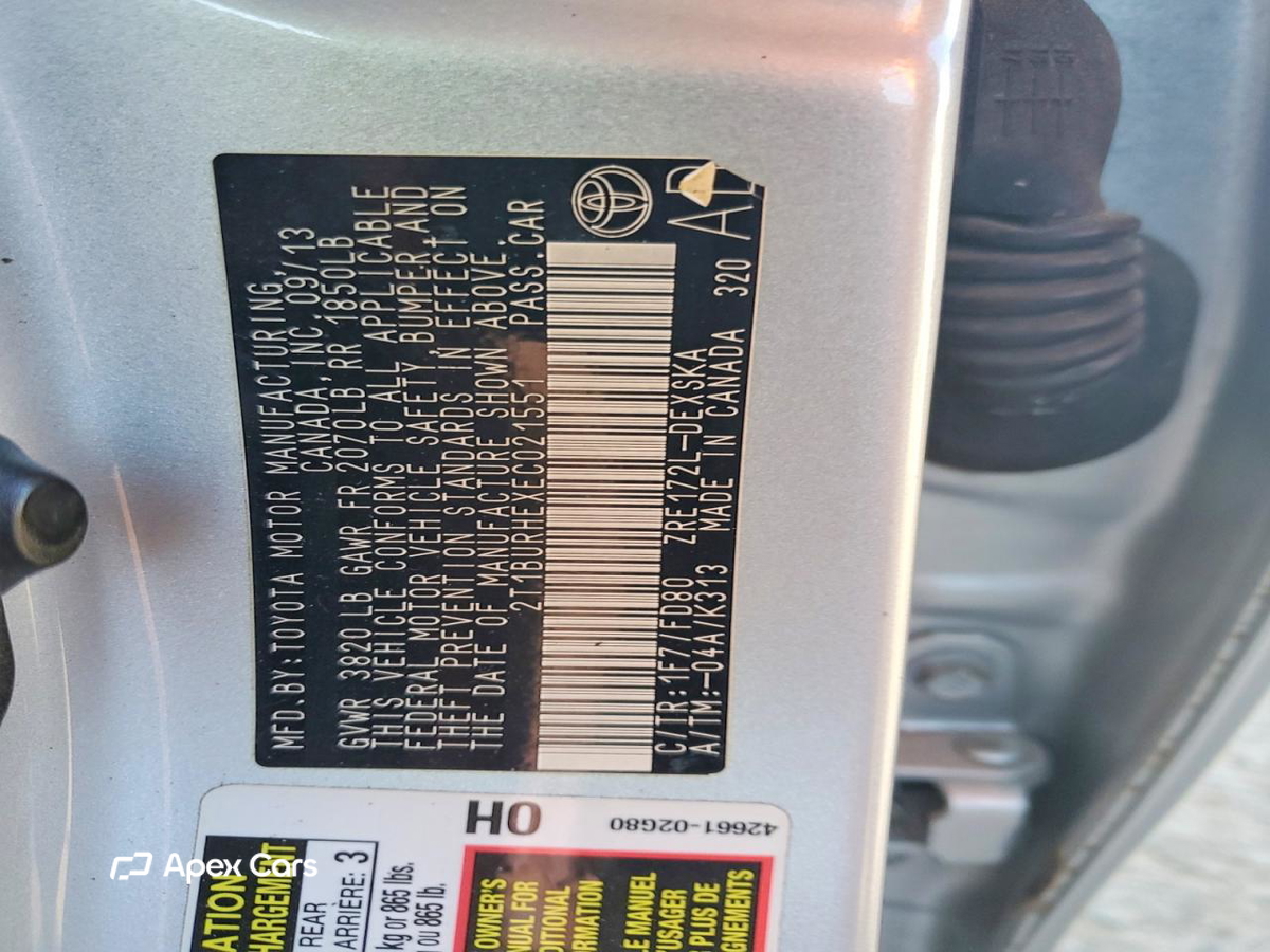 Toyota Corolla 2014