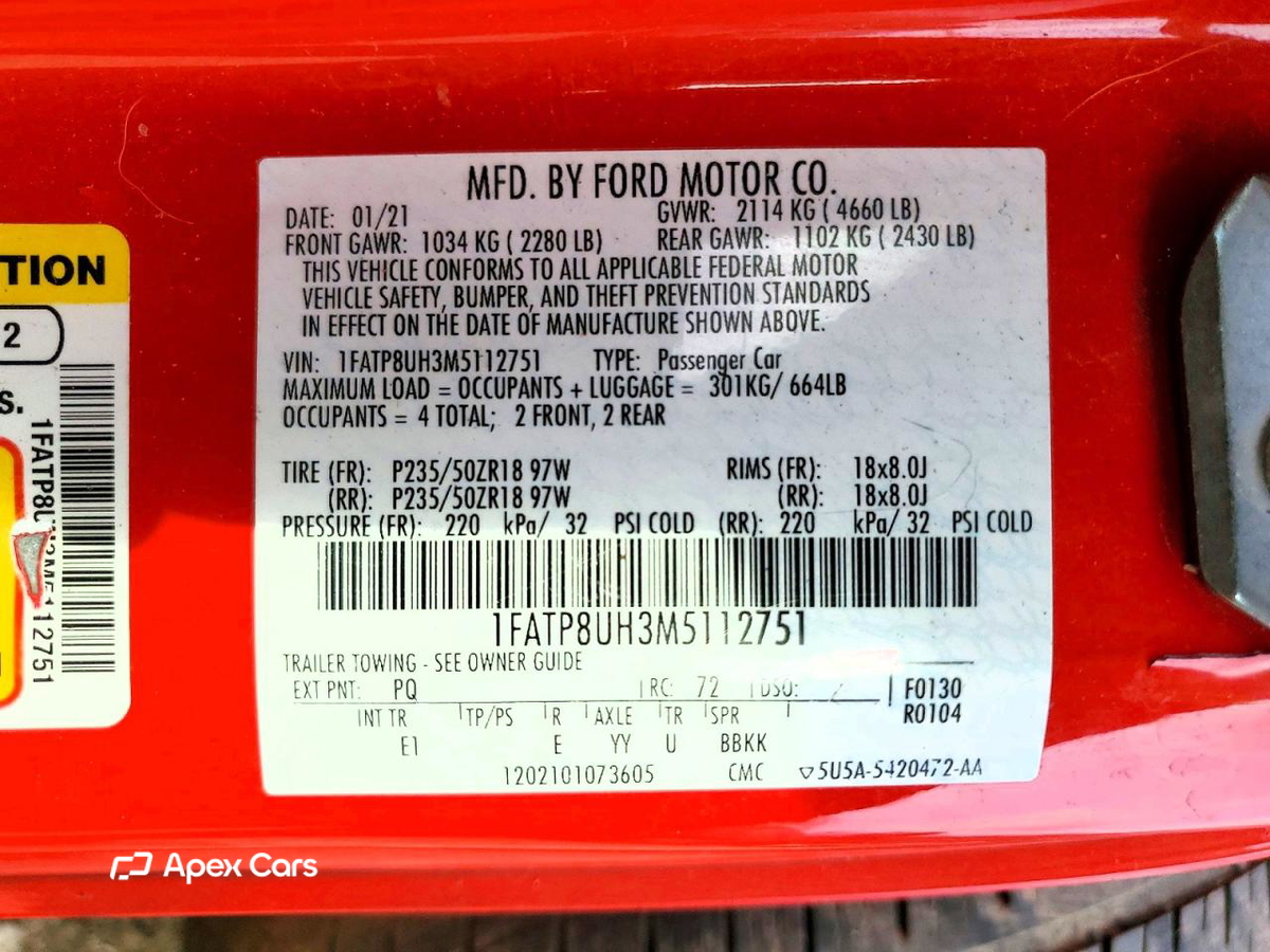 Ford Mustang 2021