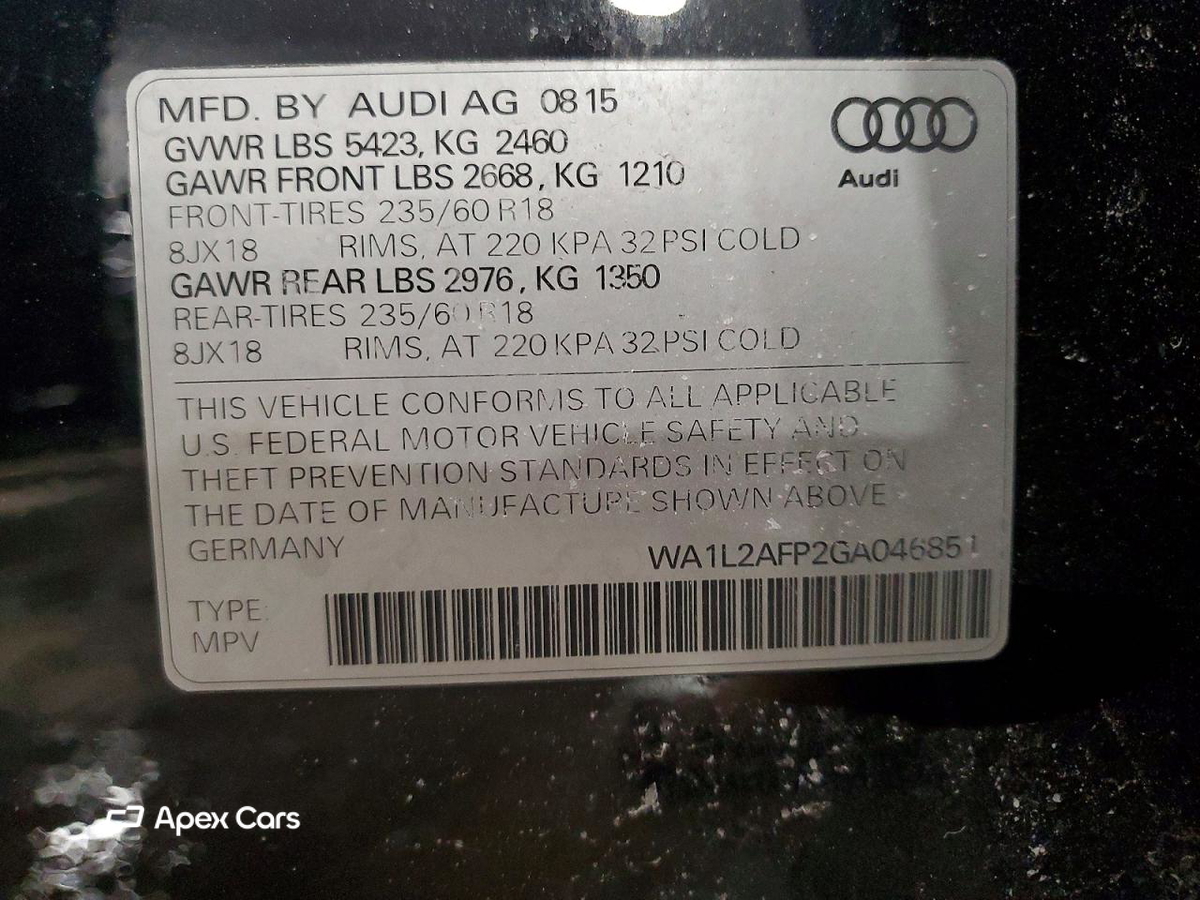Audi Q5 2016