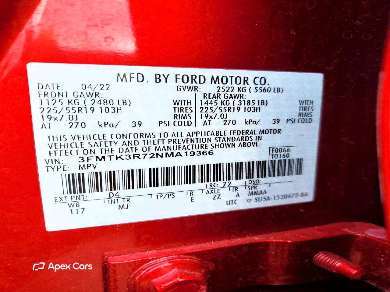 Ford Mustang 2022