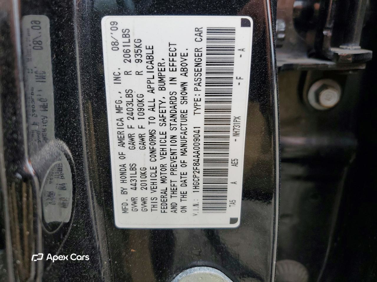 Honda Accord 2010