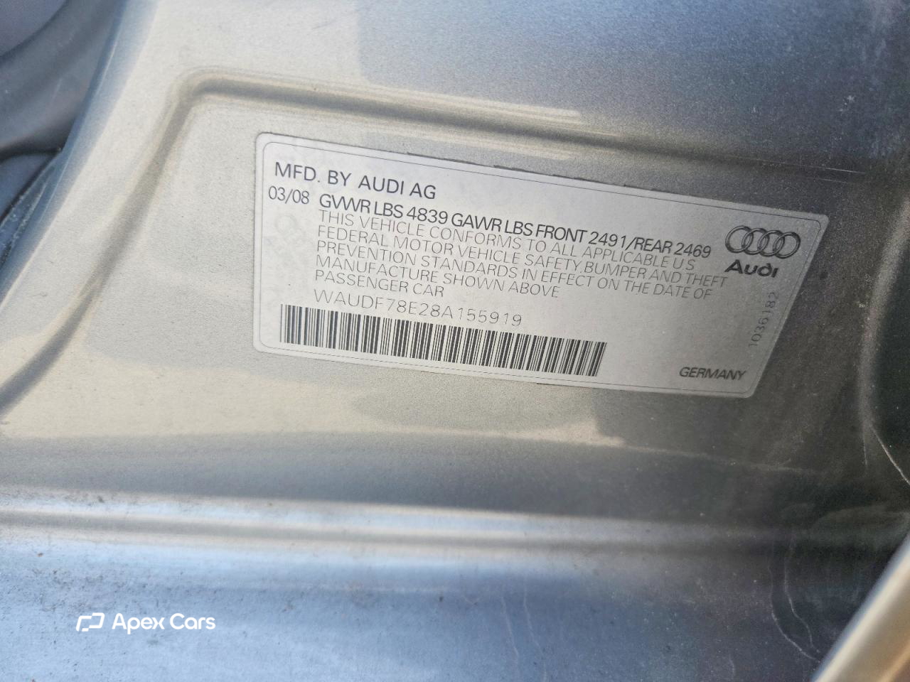 Audi A4 2008