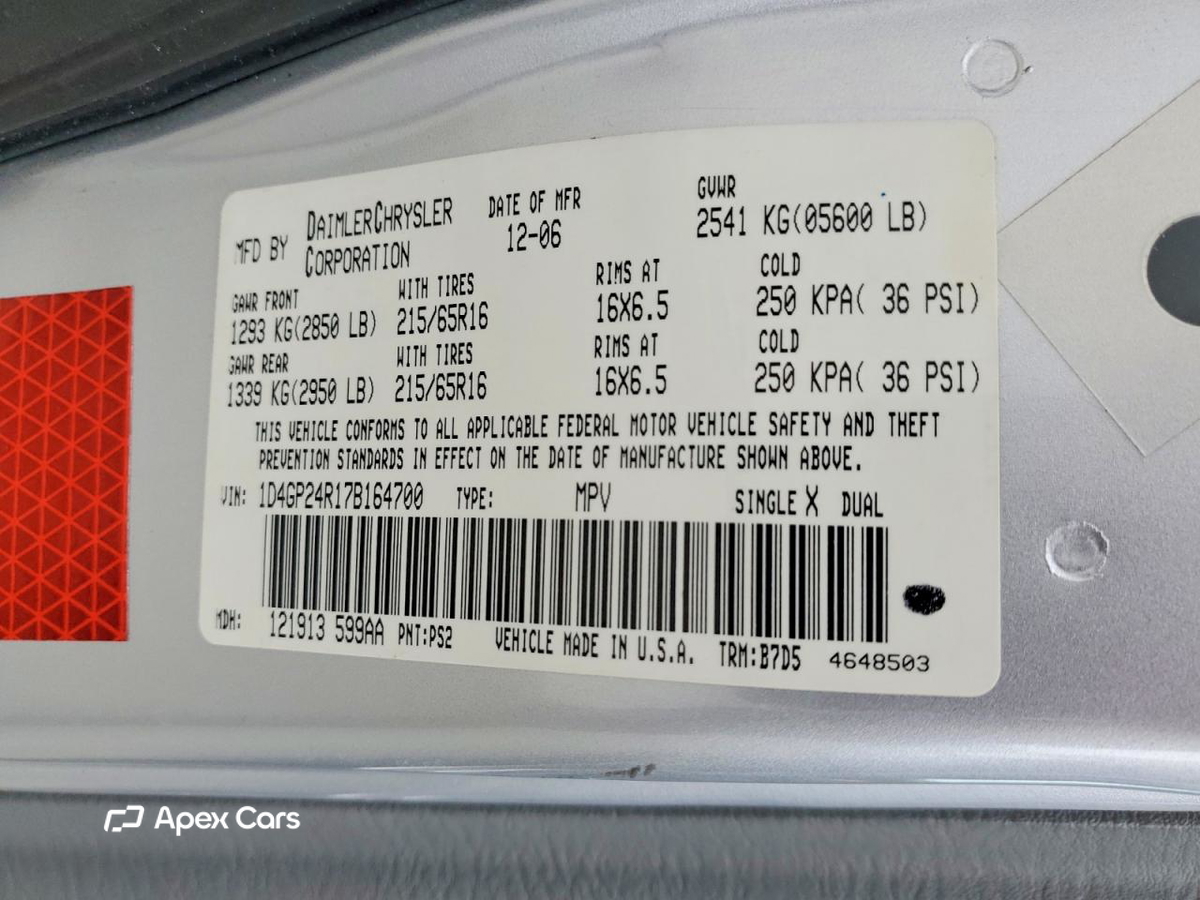 Dodge Caravan 2007