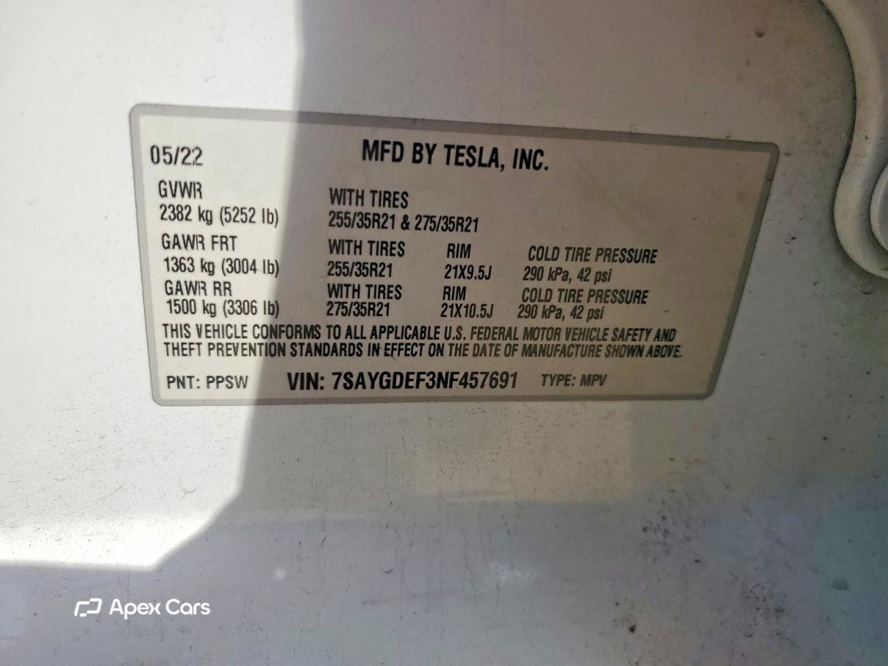 Tesla Model Y 2022