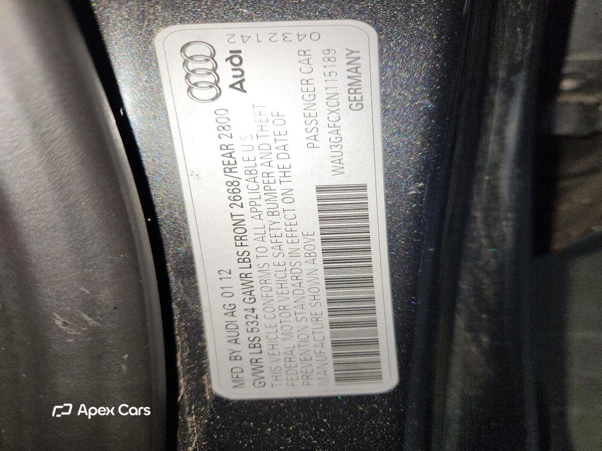 Audi A7 2012