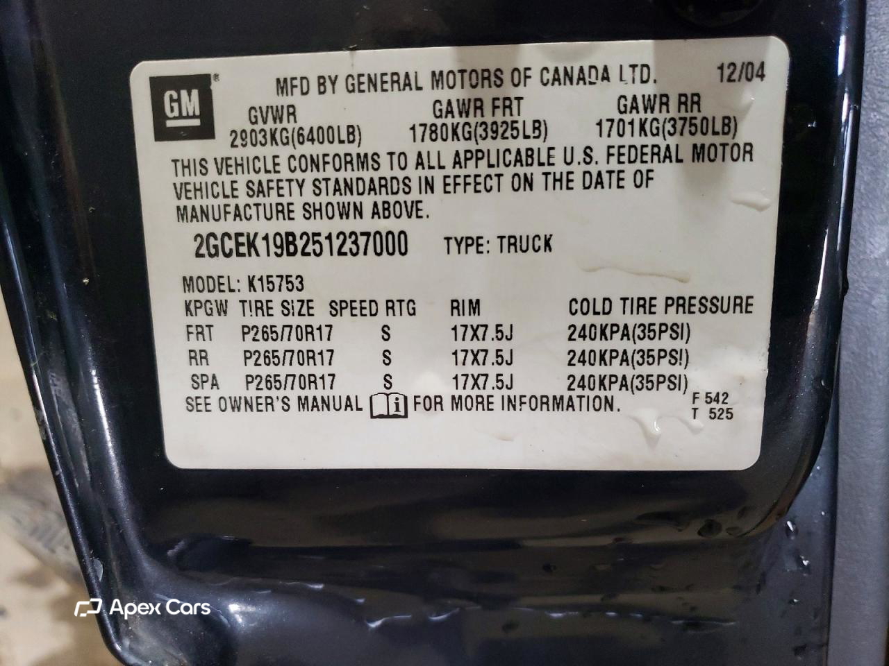 Chevrolet Silverado 2005