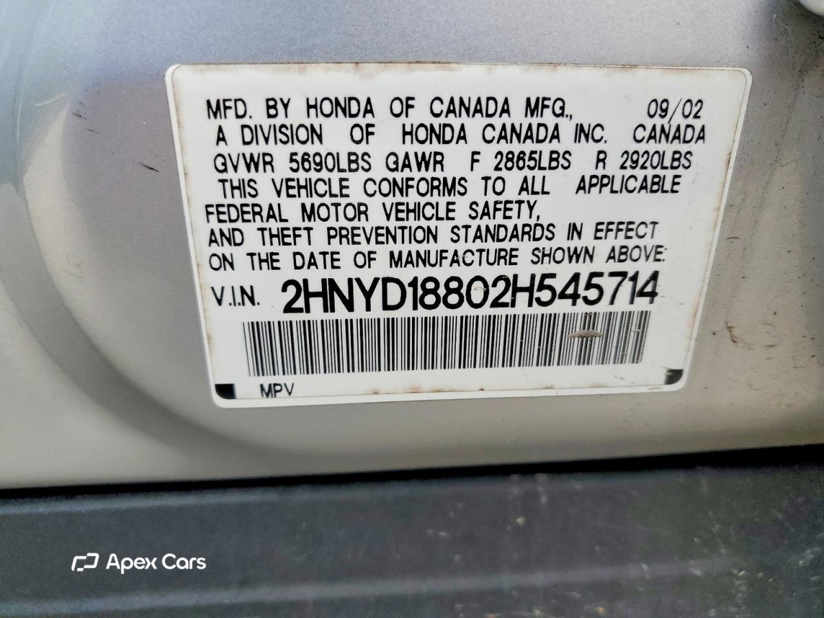Acura MDX 2002