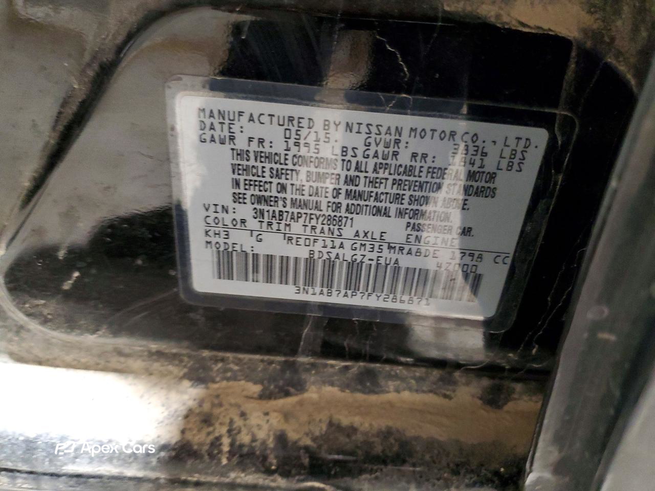 Nissan Sentra 2015