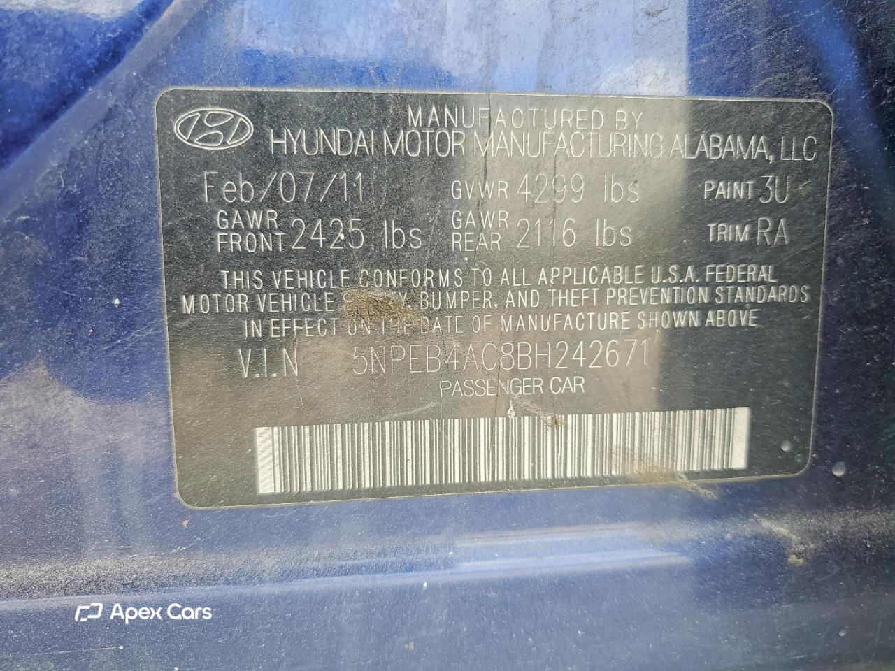 Hyundai Sonata 2011