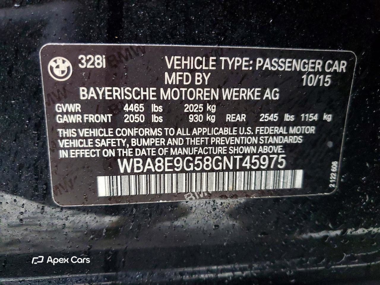 BMW Series 3 2016