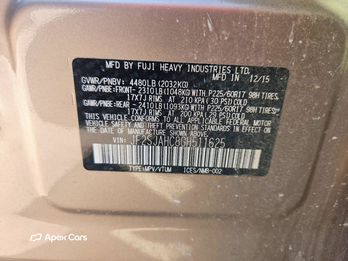 Subaru Forester 2016