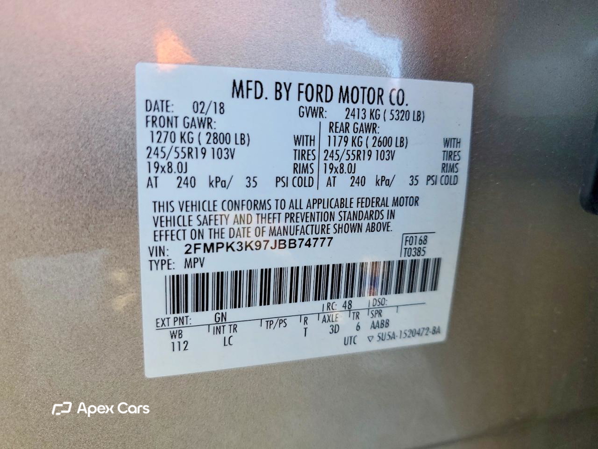 Ford Edge 2018