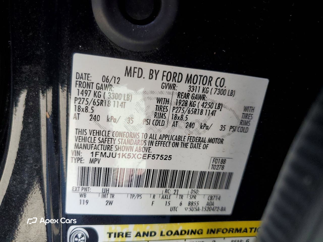 Ford Expedition 2012