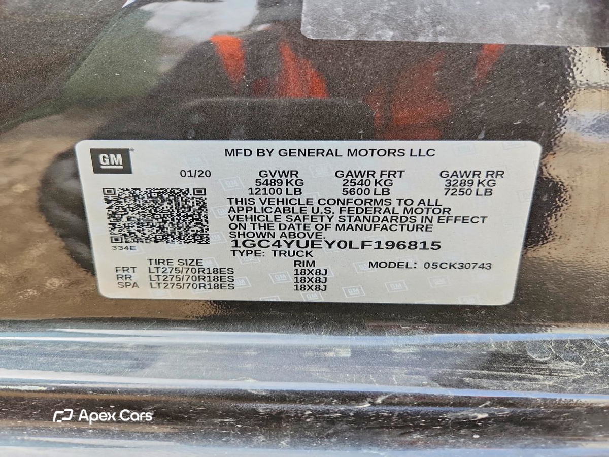 Chevrolet Silverado 2020
