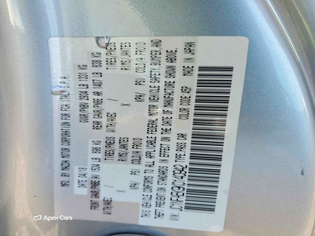 Fiat 124 Spider 2019