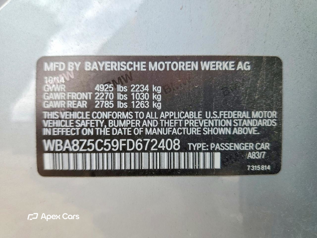BMW Series 3 2015