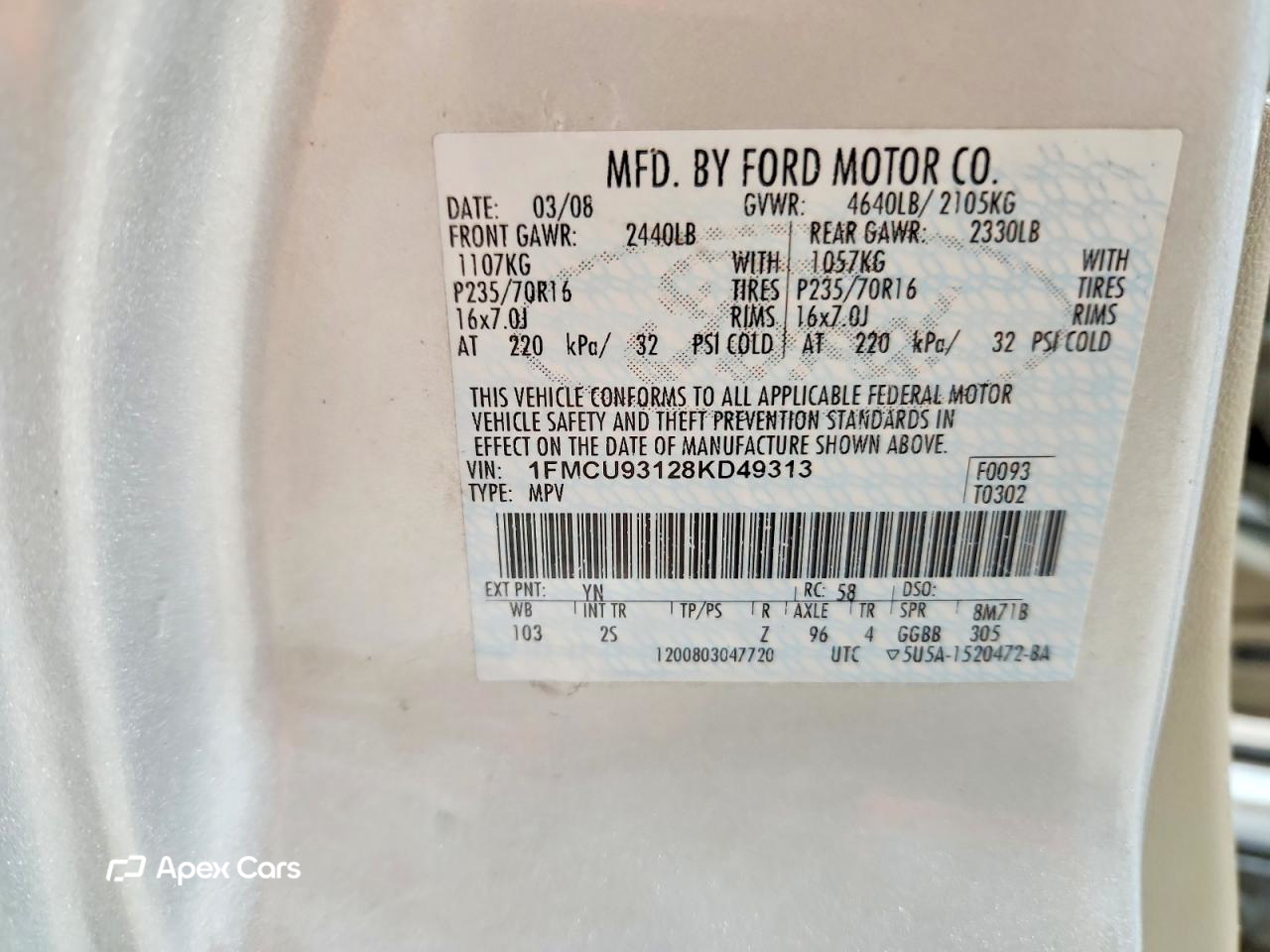 Ford Escape 2008