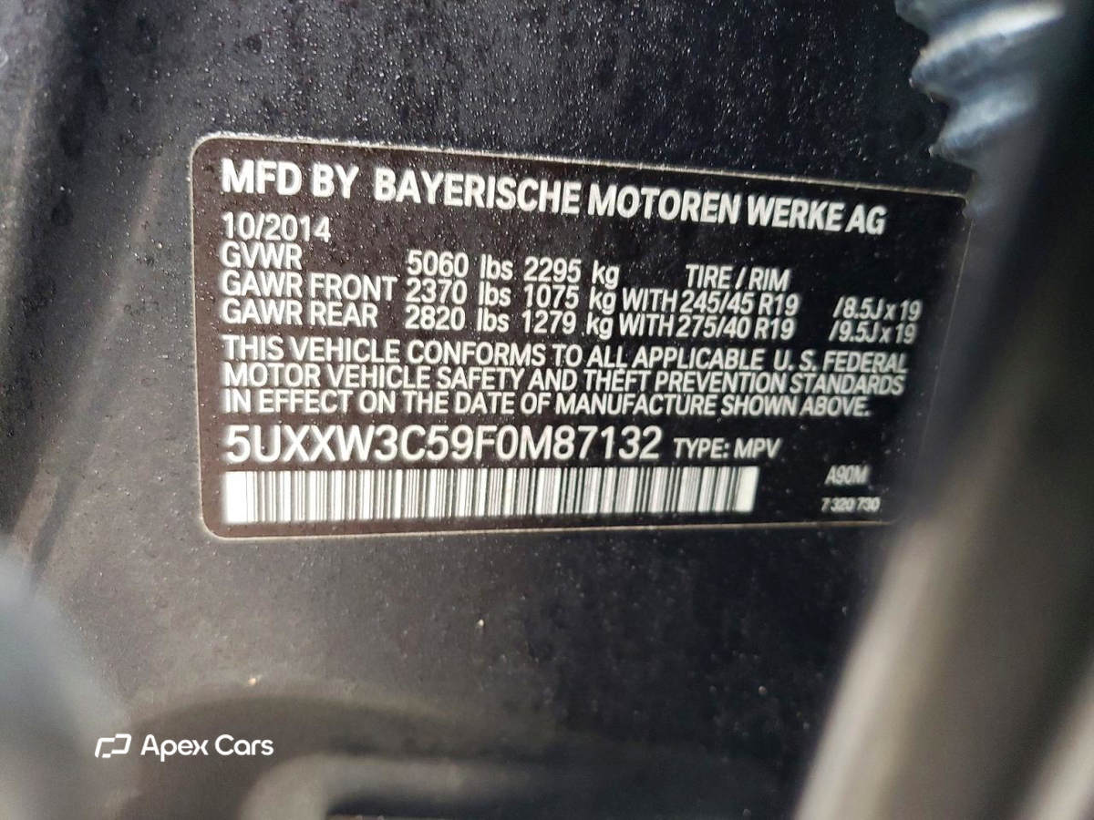 BMW X4 2015